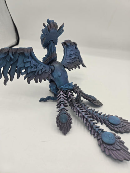 Flexi Phoenix Articulated Fantasy 3D Print