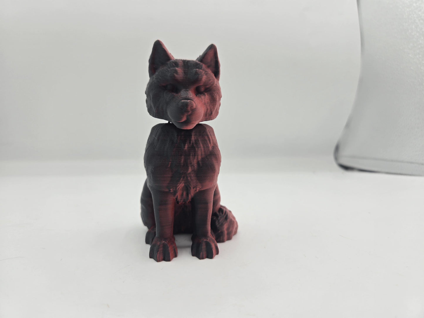 Wolf Bobble Head 3D Print