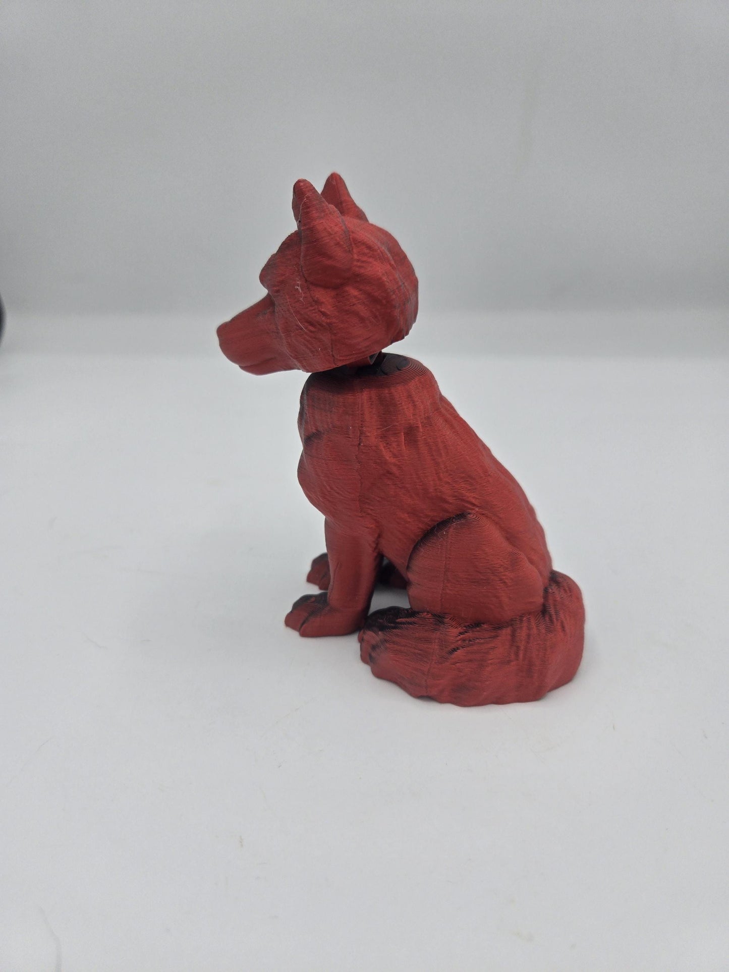 Wolf Bobble Head 3D Print
