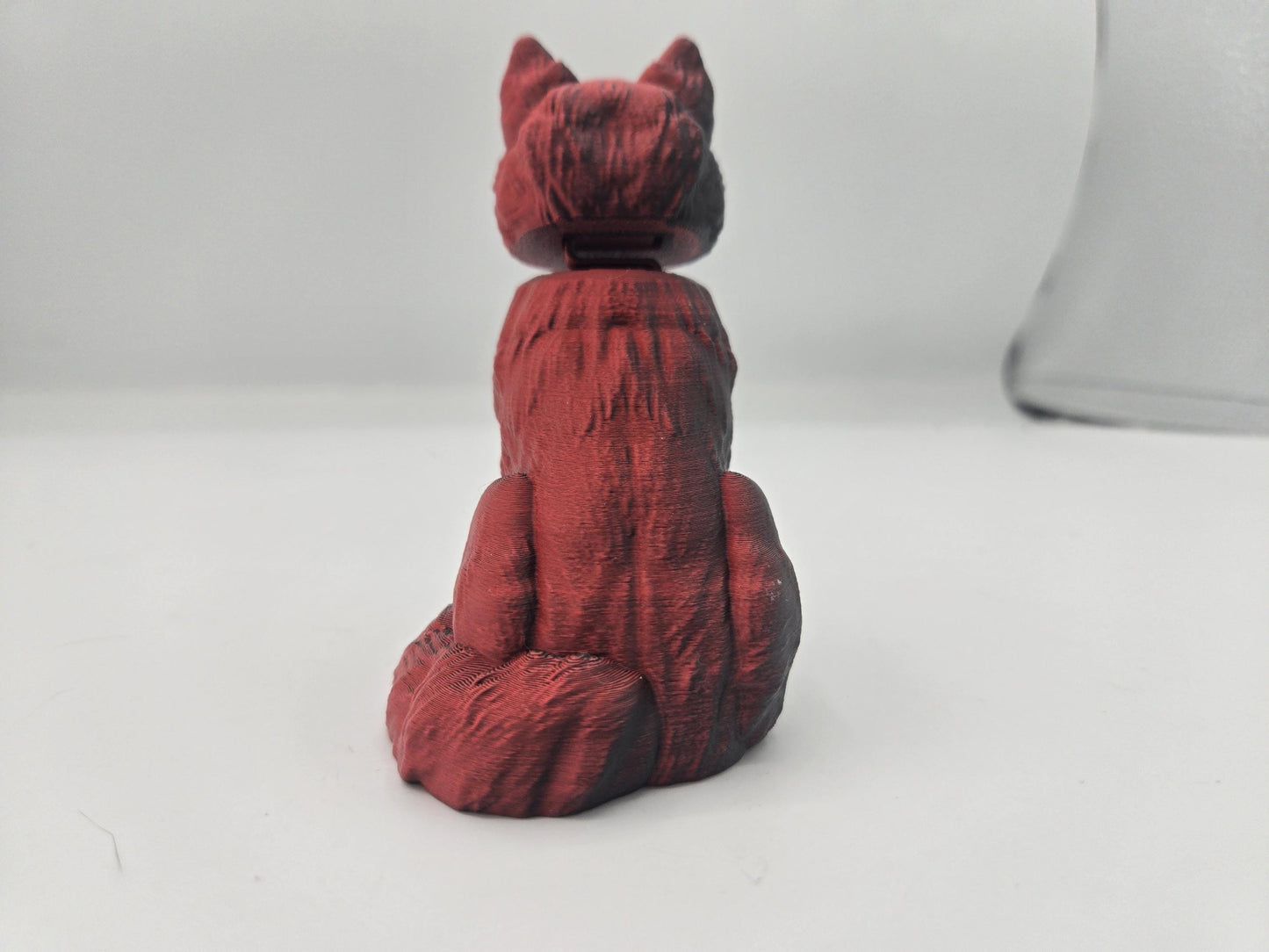 Wolf Bobble Head 3D Print