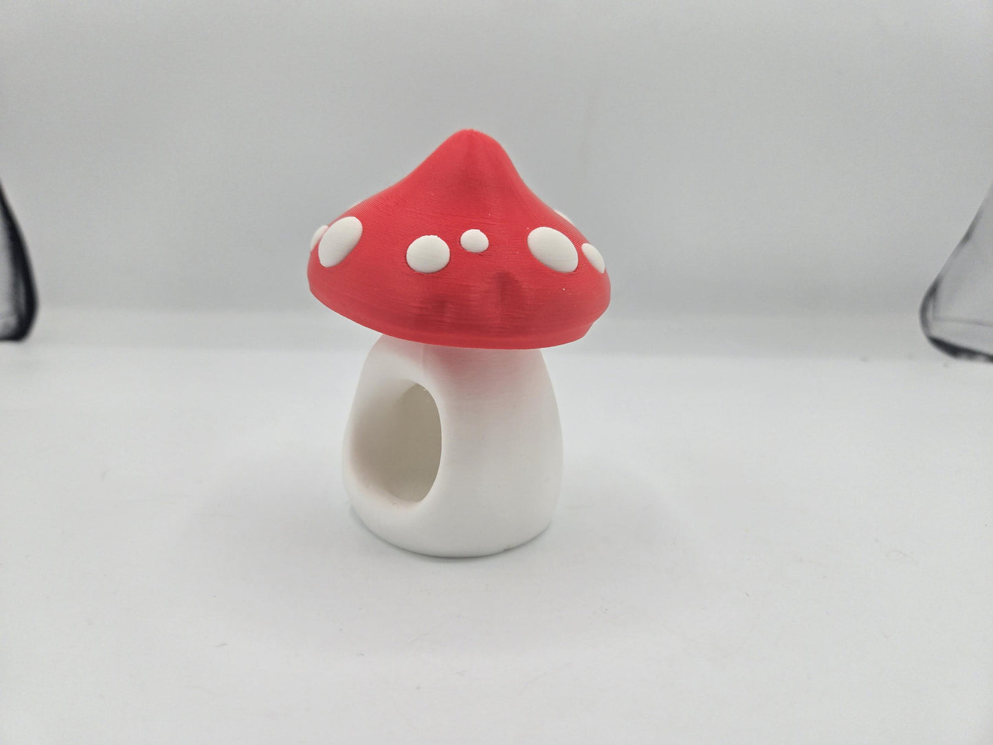 Mushroom Nook Ring or Small Trinket Holder Decor 3D Print