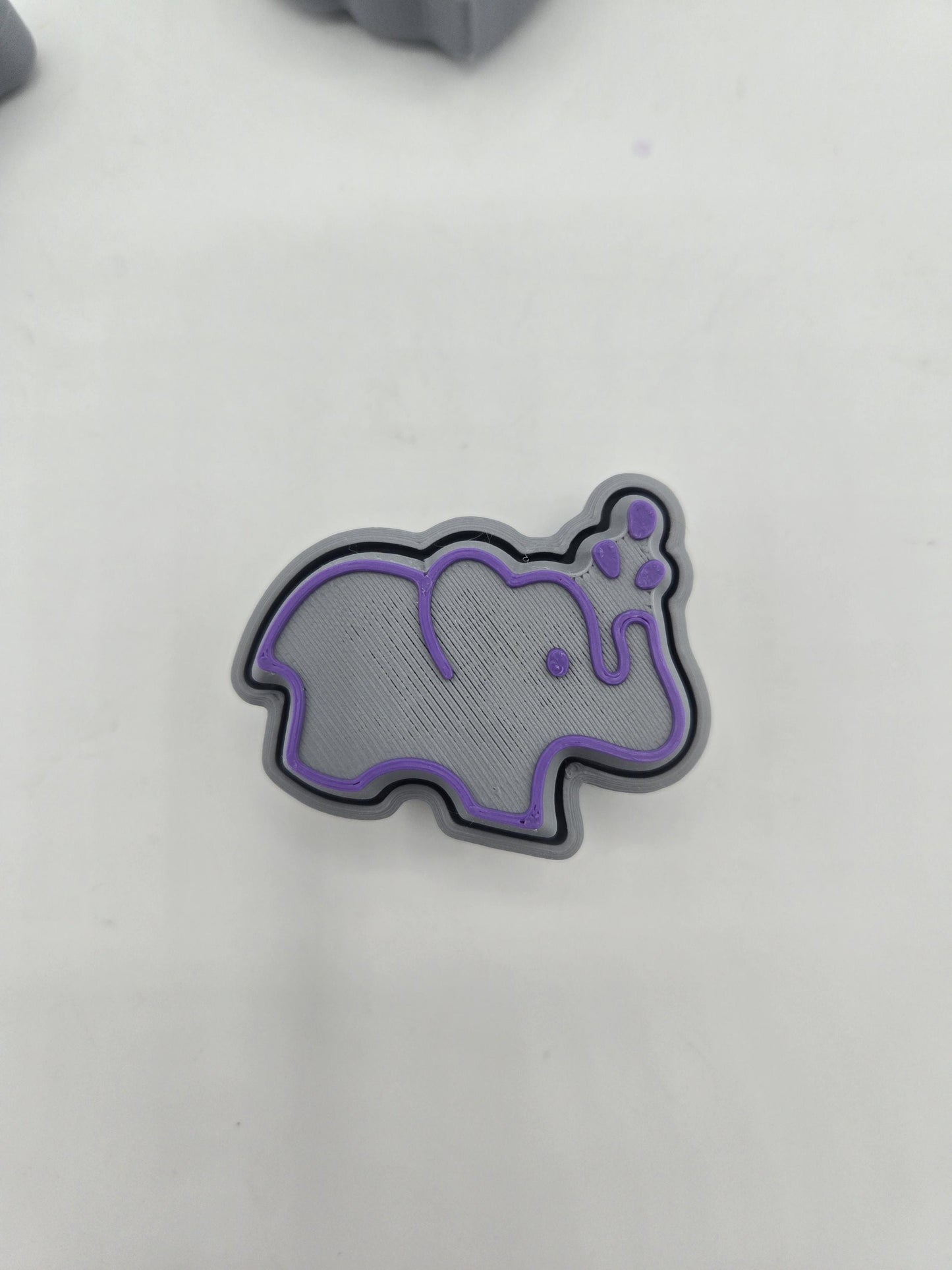 Elephant Mechanical Key Switch Clicker Fidget | 3D Print