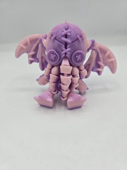 Cthulhu Stuffed Doll Style Articulated Flexi 3D Print