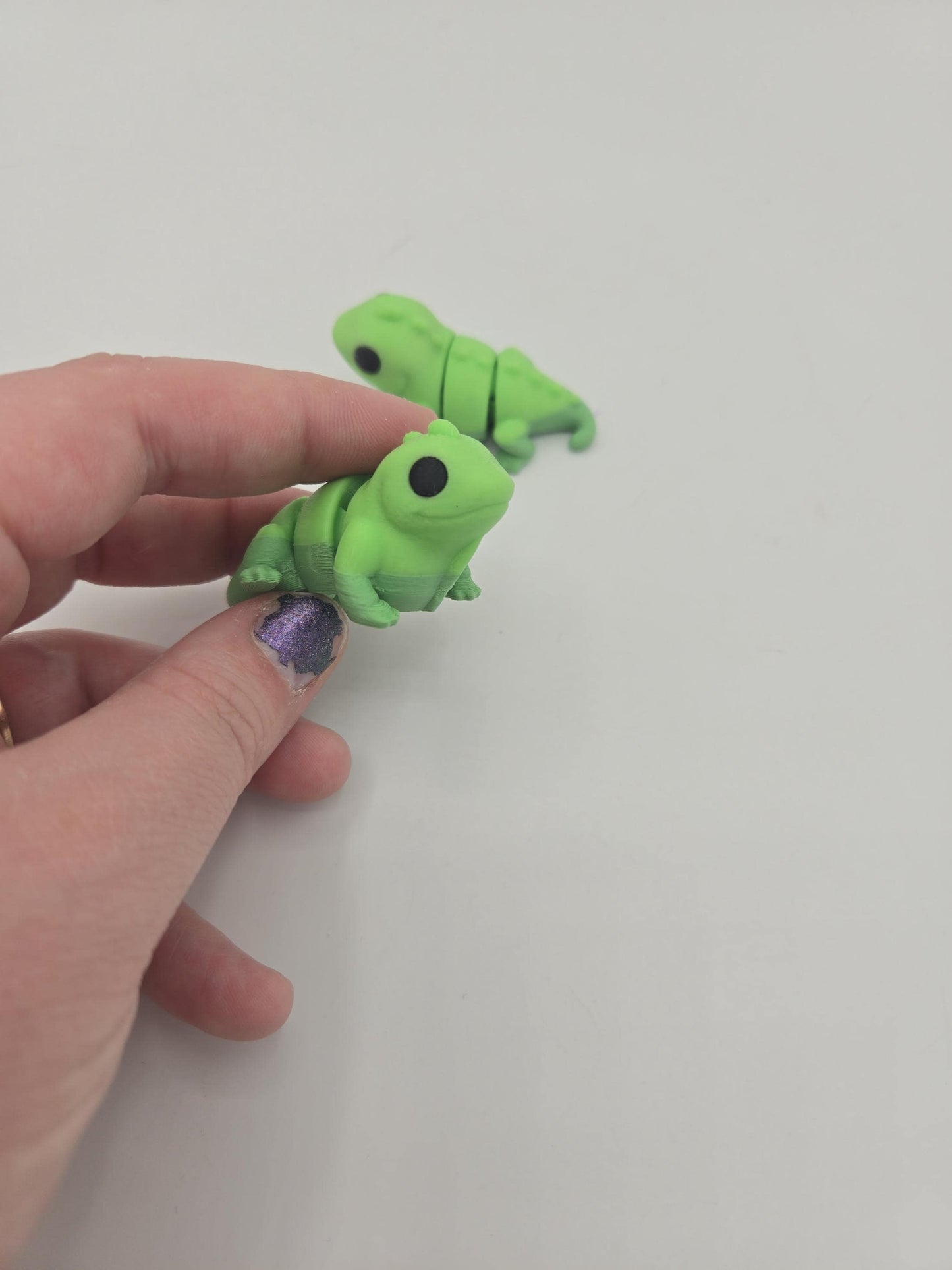 Tiny Iguana Articulated Lizard 3D Print