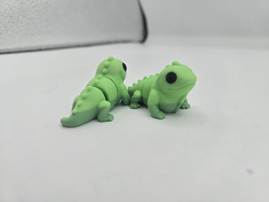 Tiny Iguana Articulated Lizard 3D Print