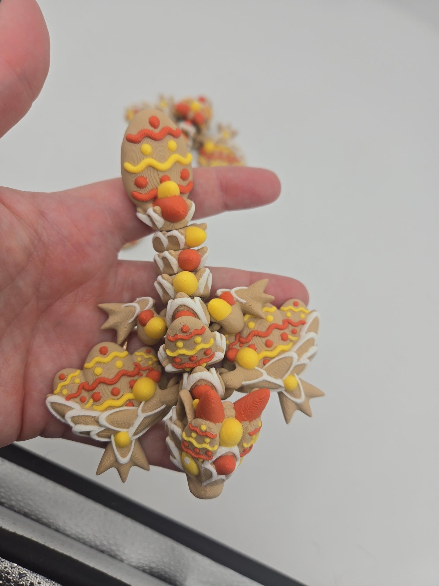 Easter Egg Sugar Cookie Tiny Wyvern Articulated Flexi 3D Print