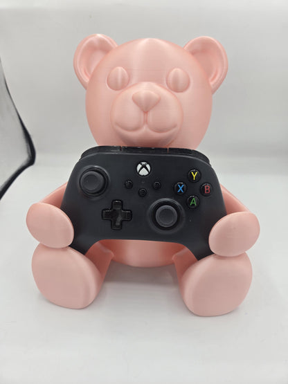 Teddy Bear Game Controller Holder Gaming Setup Display 3D Print