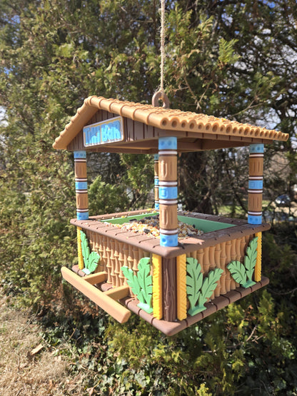 Tiki Bar Style Bird Feeder (PLA) 3D Print