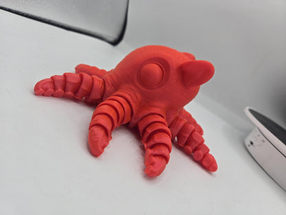 Flapjack Octopus Flexi Articulated 3D Print
