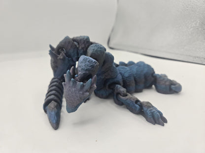 Hydra Three Headed Dragon Articulated Flexi 3D Print