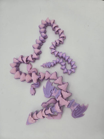 Long Eastern Style Articulated Dragon Flexi 3D Print