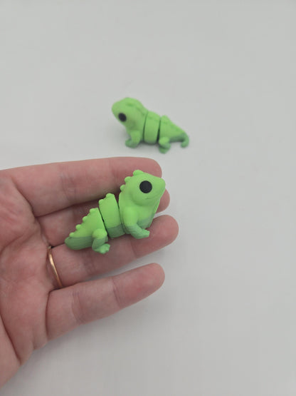 Tiny Iguana Articulated Lizard 3D Print