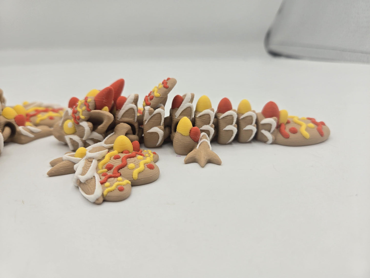 Easter Egg Sugar Cookie Tiny Wyvern Articulated Flexi 3D Print