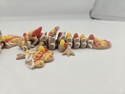 Easter Egg Sugar Cookie Tiny Wyvern Articulated Flexi 3D Print