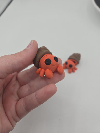 Baby Hermit Crab Flexi 3D Print
