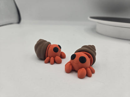 Baby Hermit Crab Flexi 3D Print