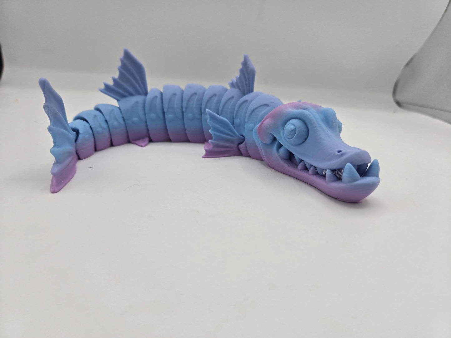 Flexi Barracuda Fish Articulated 3D Print