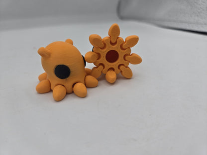 Tiny Baby Dumbo Octopus Flexi 3D Print