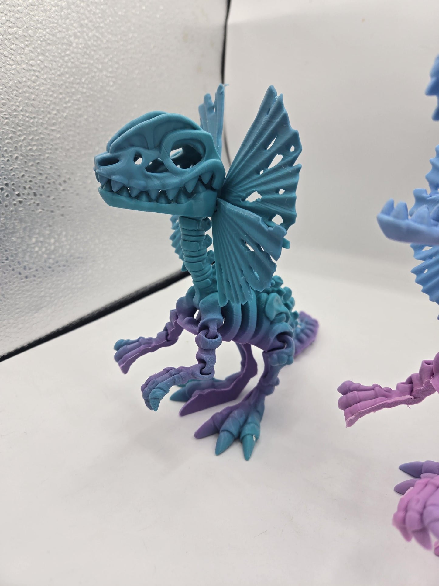 Flexi Skeleton Dilophosaurus Articulated Dinosaur | 3D Print