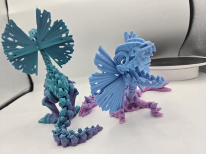 Flexi Skeleton Dilophosaurus Articulated Dinosaur | 3D Print