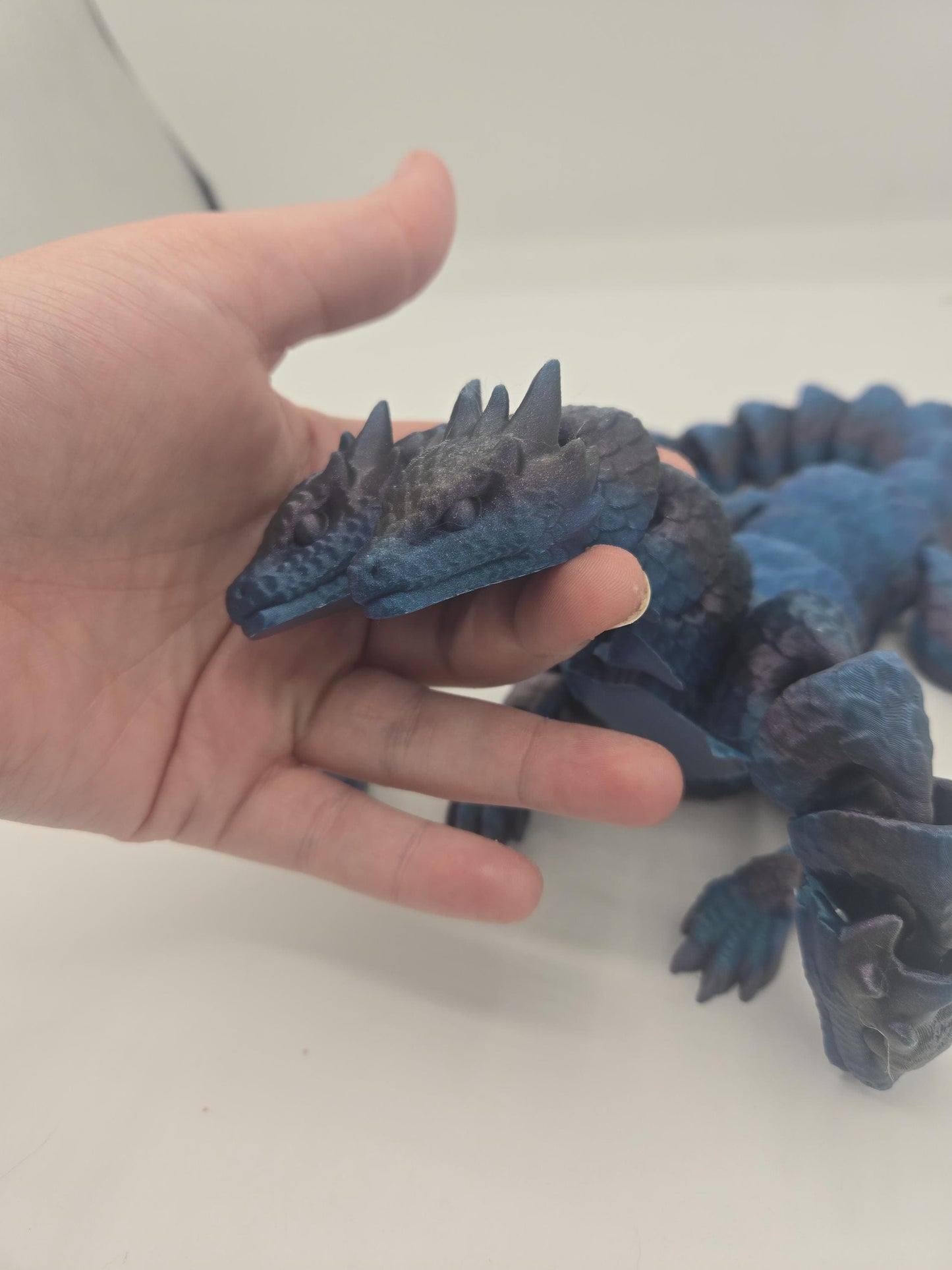 Hydra Three Headed Dragon Articulated Flexi 3D Print