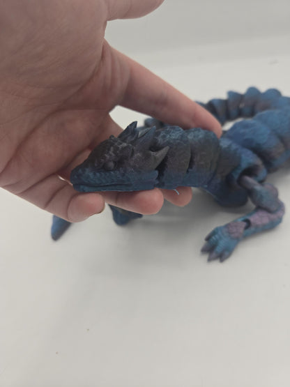 Hydra Three Headed Dragon Articulated Flexi 3D Print