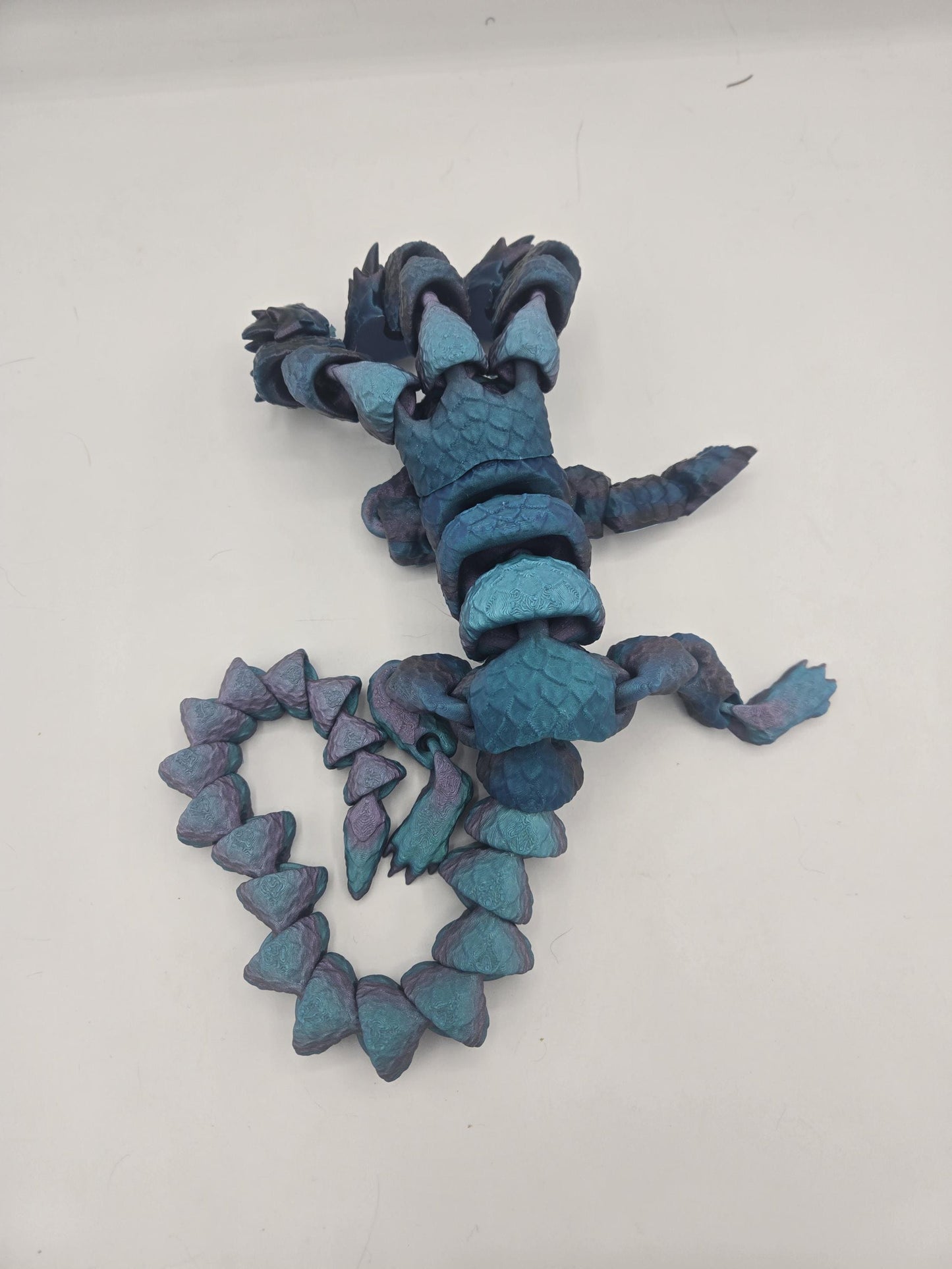 Hydra Three Headed Dragon Articulated Flexi 3D Print