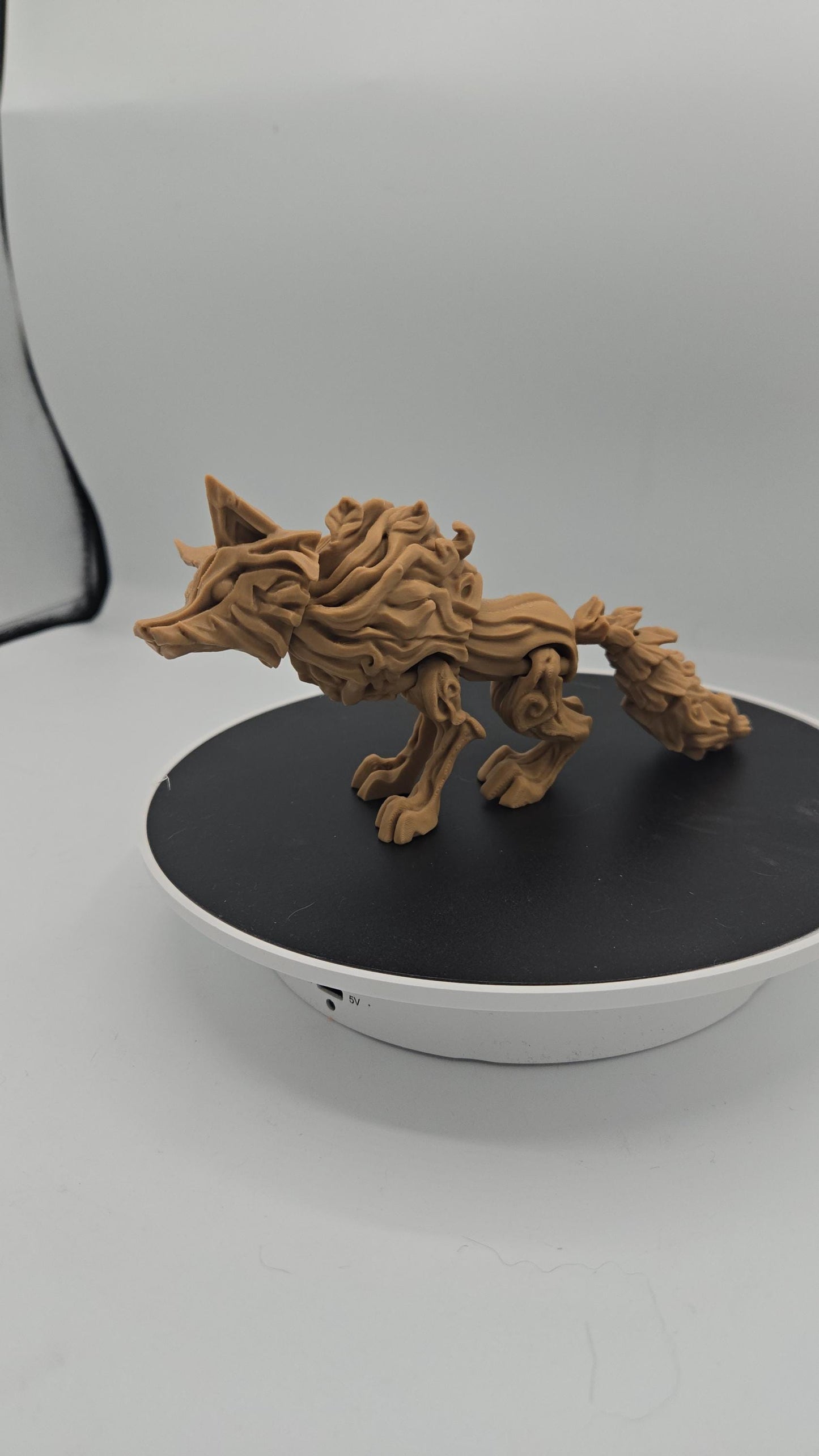 Elden Wood Wolf Flexi Articulated 3D Print