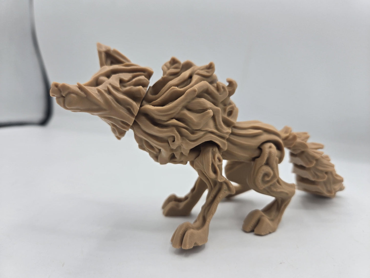 Elden Wood Wolf Flexi Articulated 3D Print