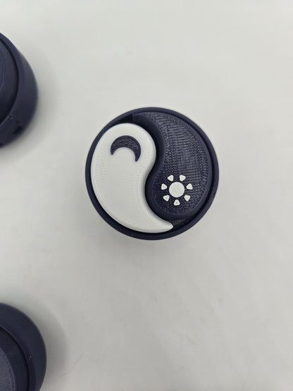 Yin Yang Dual Clicker Mechanical Key Switch Fidget 3D Print