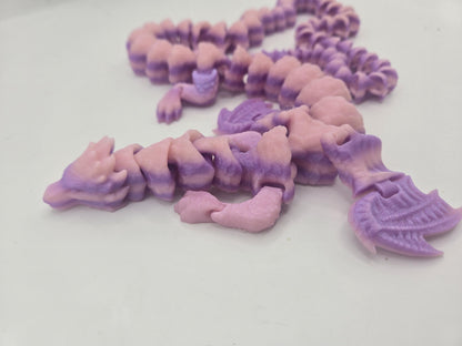 Long Eastern Style Articulated Dragon Flexi 3D Print