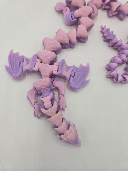 Long Eastern Style Articulated Dragon Flexi 3D Print