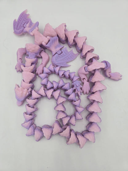 Long Eastern Style Articulated Dragon Flexi 3D Print