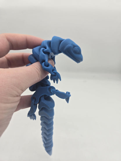 Flexi Salamander Articulated Poseable Lizard 3D Print