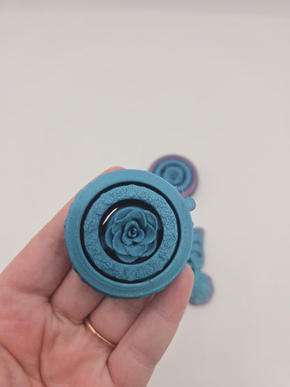 Spring Flower Circle or Butterfly Fidget Spinner 3D Print