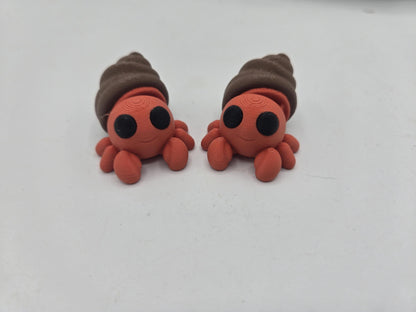 Baby Hermit Crab Flexi 3D Print