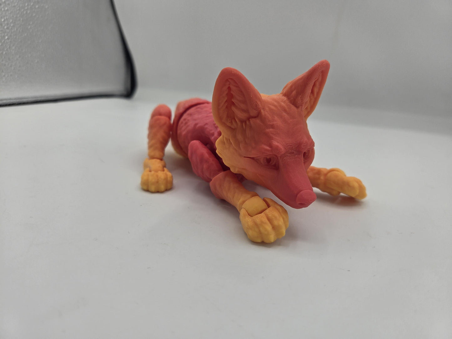 Flexi Fox Cute Animated Style 3D Print