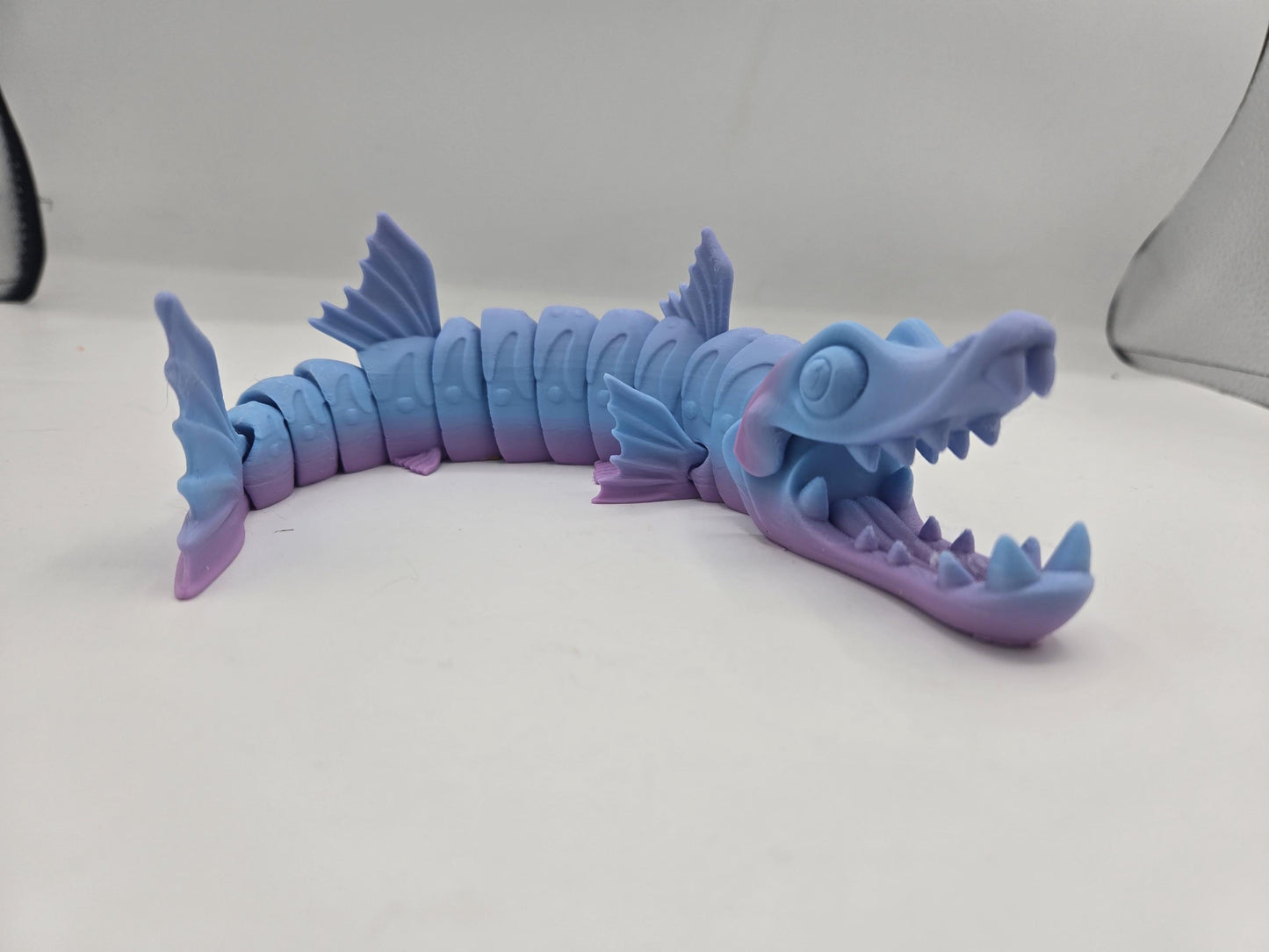 Flexi Barracuda Fish Articulated 3D Print
