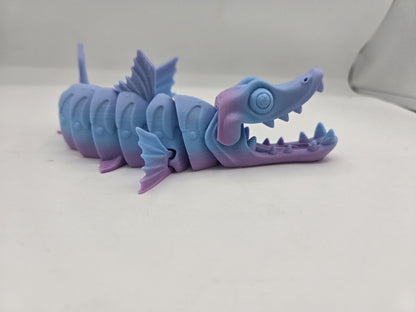 Flexi Barracuda Fish Articulated 3D Print