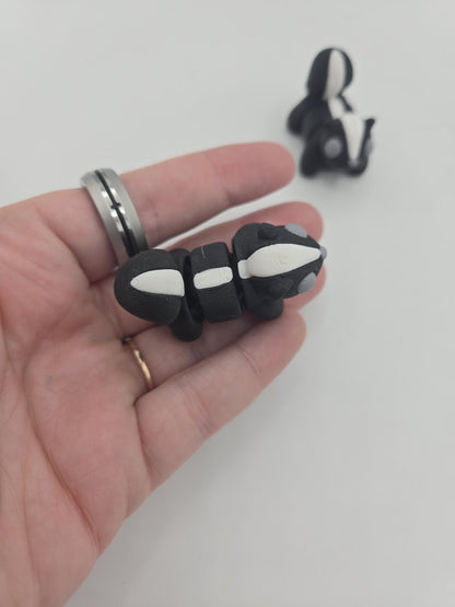 Tiny Baby Skunk Flexi Articulated Animal Desk Buddy 3D Print