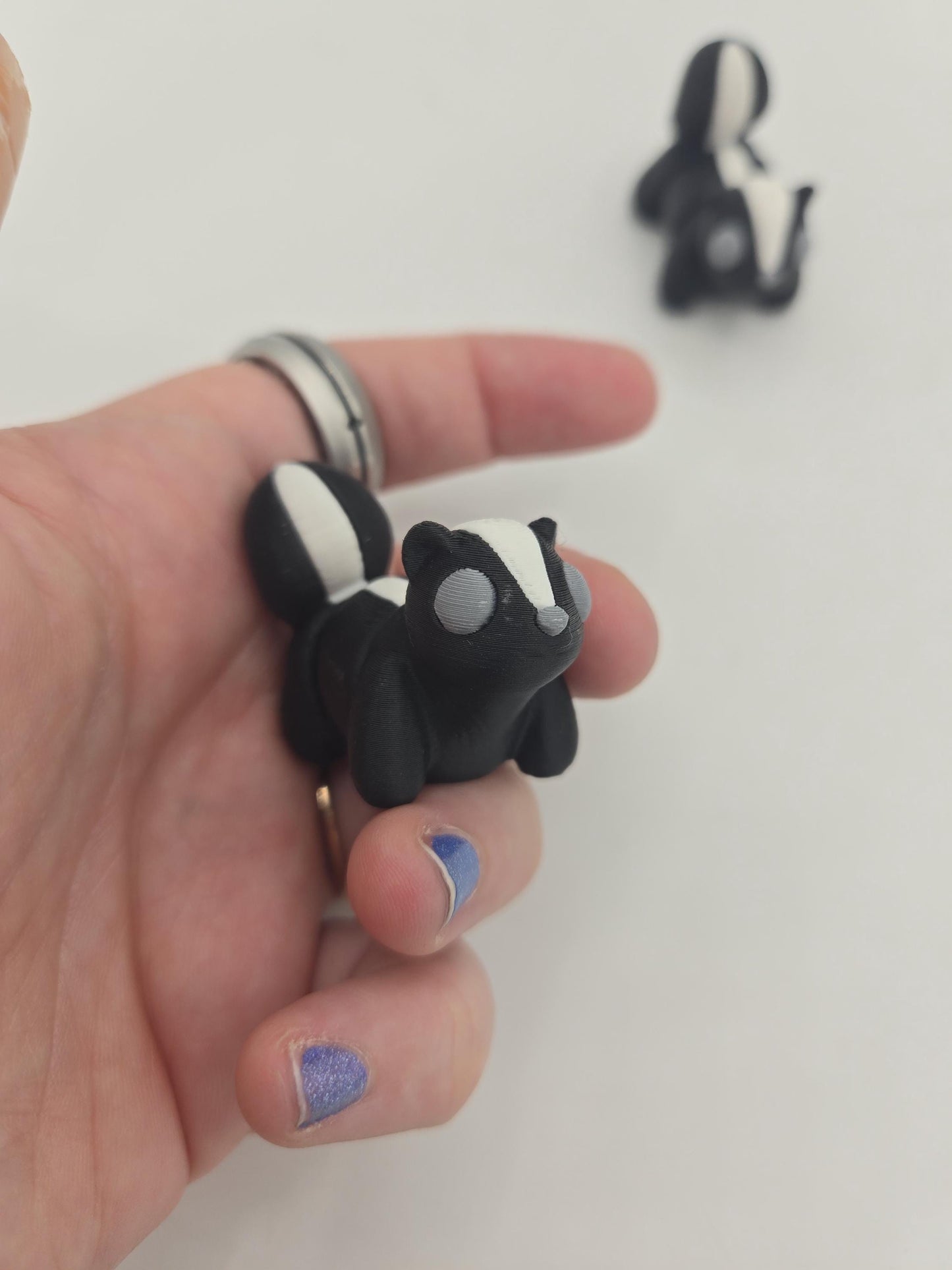 Tiny Baby Skunk Flexi Articulated Animal Desk Buddy 3D Print