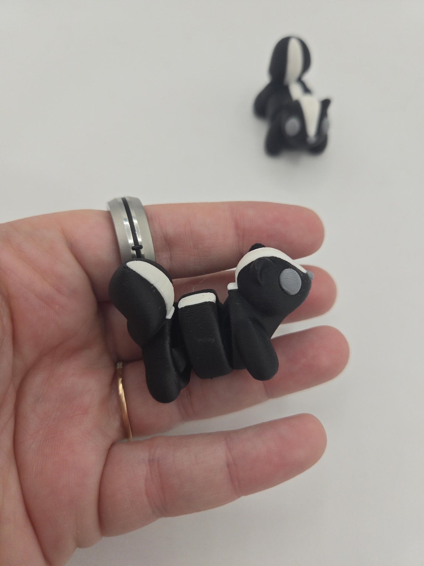 Tiny Baby Skunk Flexi Articulated Animal Desk Buddy 3D Print