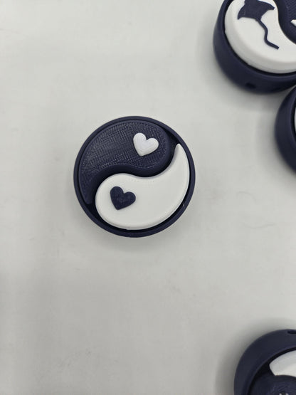 Yin Yang Dual Clicker Mechanical Key Switch Fidget 3D Print