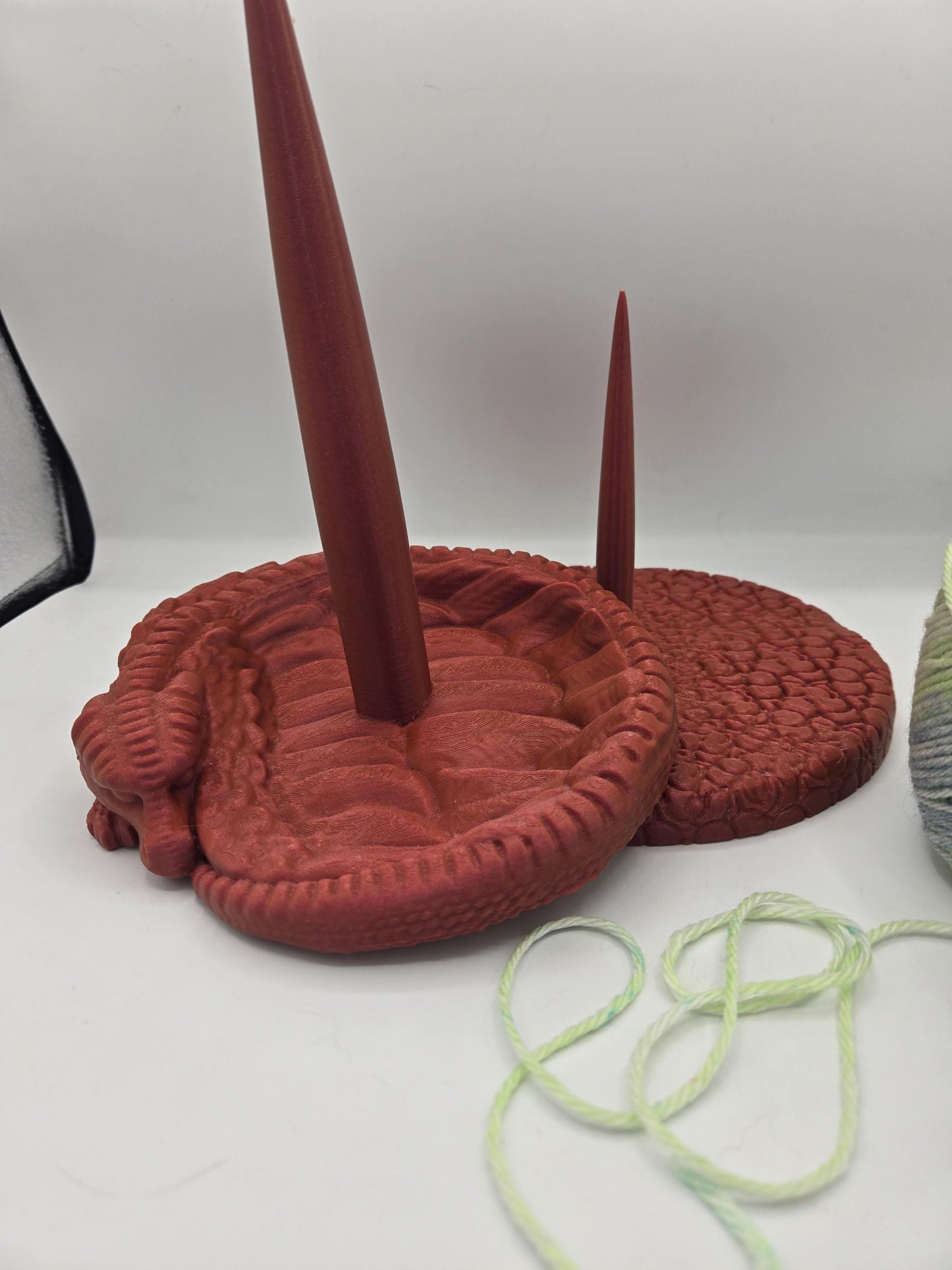 Dragon Yarn Spinner Fiber Art Accessory Fantasy 3D Print