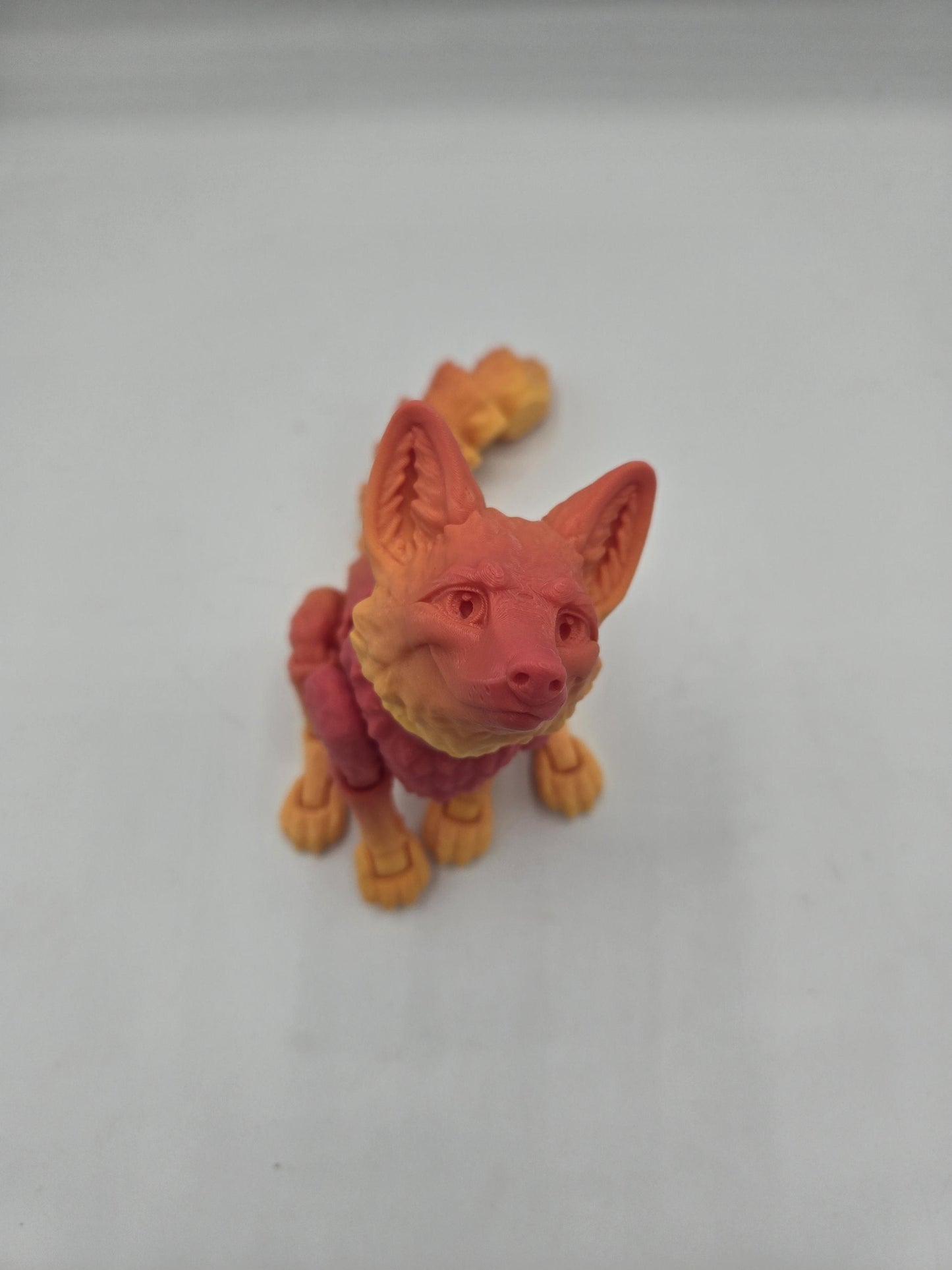 Flexi Fox Cute Animated Style 3D Print