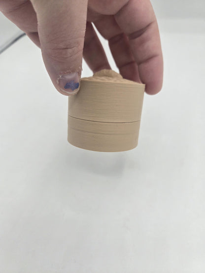 Dumpling Basket Fidget Clicker | Mechanical Key Switch | 3D Printed Desk Toy | Optional Lid & Keychain