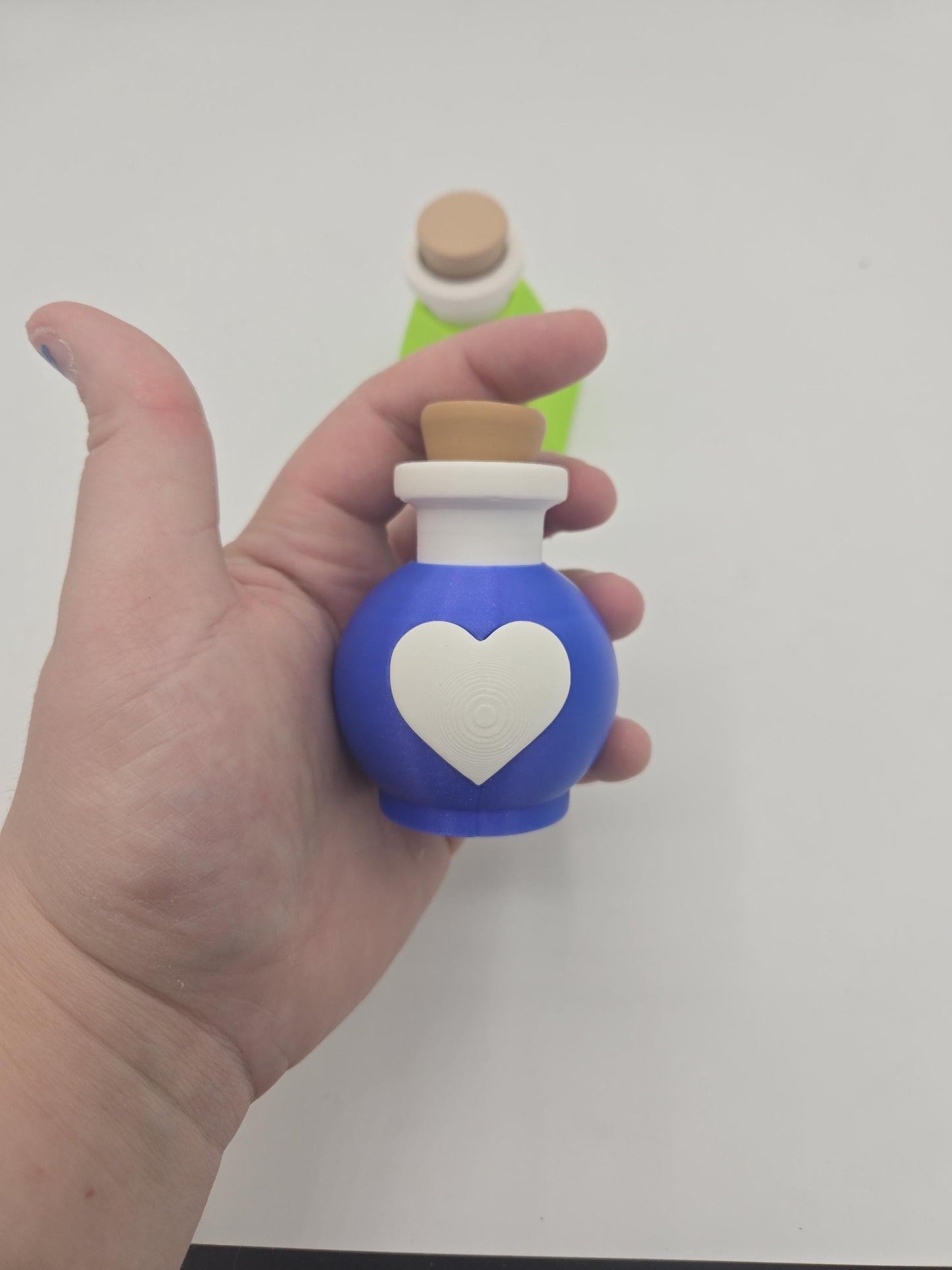 Health Potion or Poison Bottle Mechanical Key Clicker 3D Print