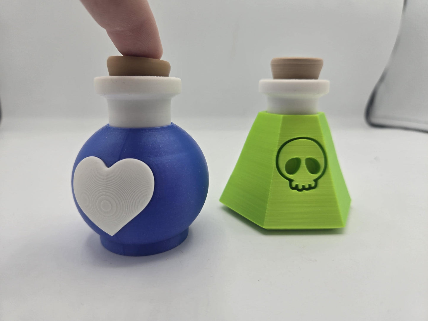 Health Potion or Poison Bottle Mechanical Key Clicker 3D Print