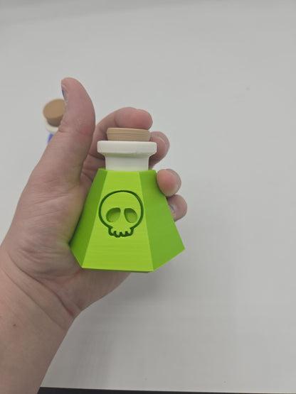 Health Potion or Poison Bottle Mechanical Key Clicker 3D Print