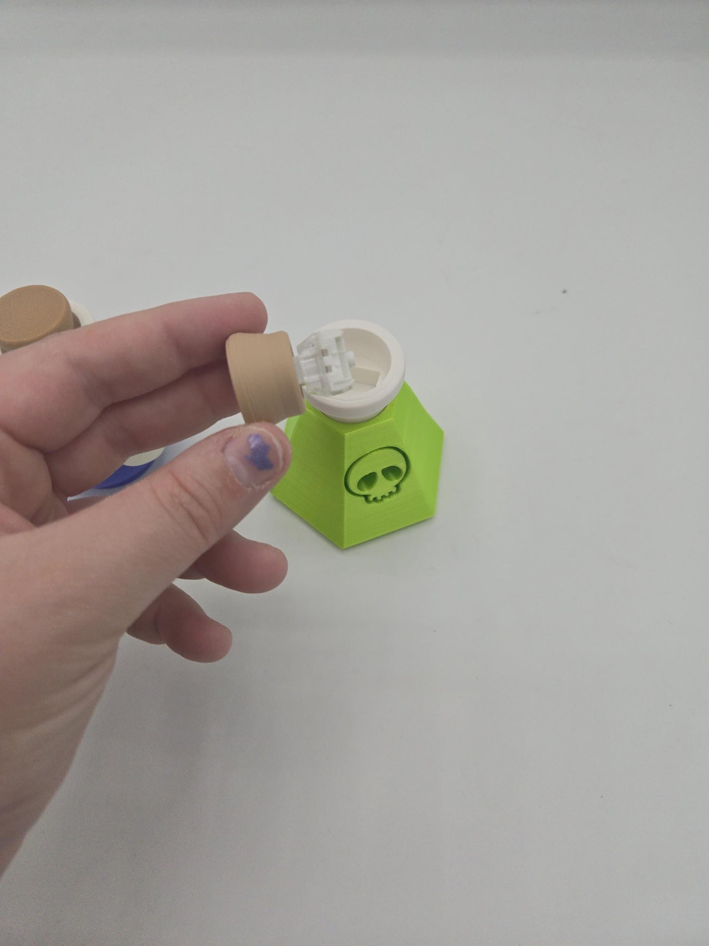 Health Potion or Poison Bottle Mechanical Key Clicker 3D Print